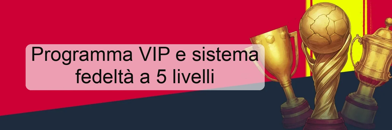 Programma VIP e sistema fedeltà a 5 livelli
